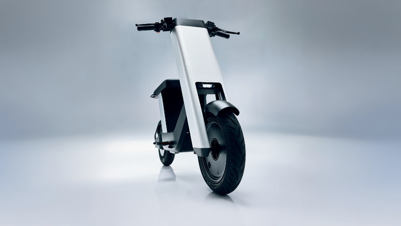An e-bike.
