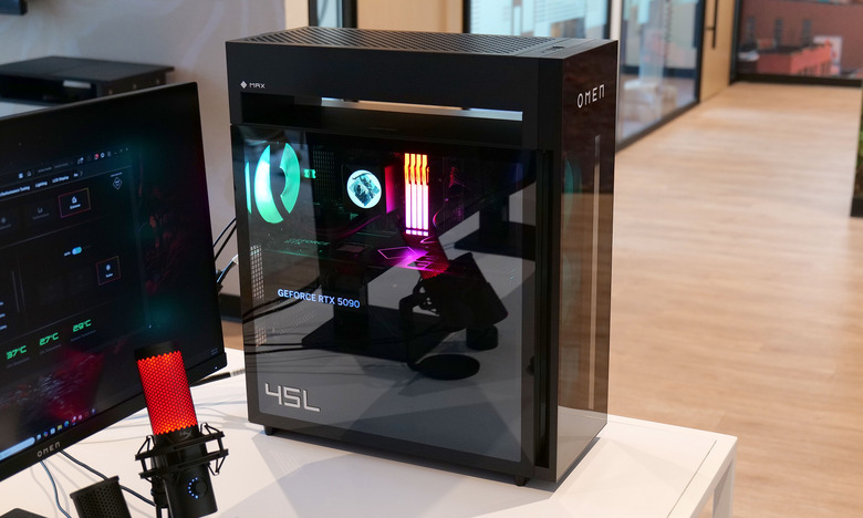 The Omen 45L is HP's latest flagship desktop gaming PC.