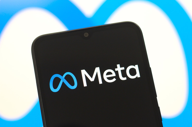 CANADA - 2025/01/19: In this photo illustration, the Meta Platforms, Inc. logo is seen displayed on a smartphone screen. (Photo Illustration by Thomas Fuller/SOPA Images/LightRocket via Getty Images)