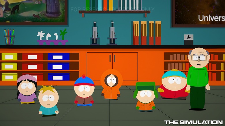 The Simulation Showrunner AI South Park demo