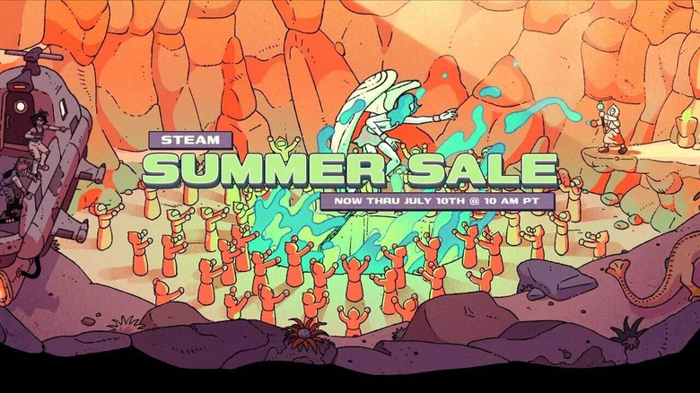 Key art for Steam Summer Sale 2025