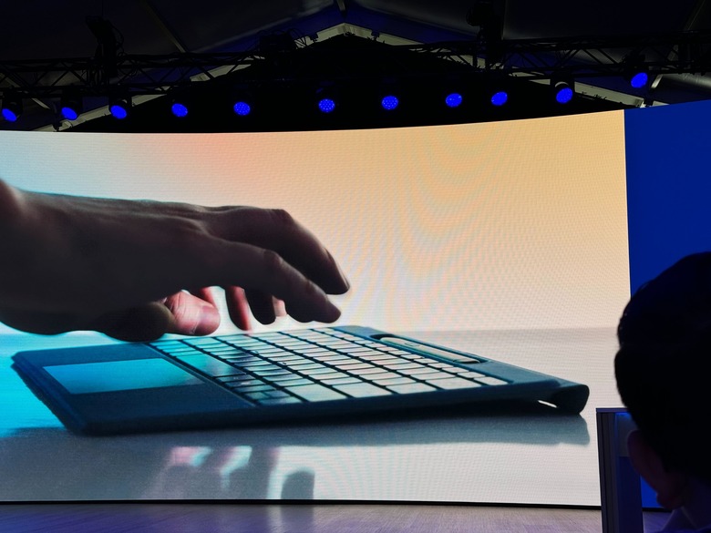 Microsoft redesigned the keyboard for the new Surface Pro to support better adaptability and improved haptics. 