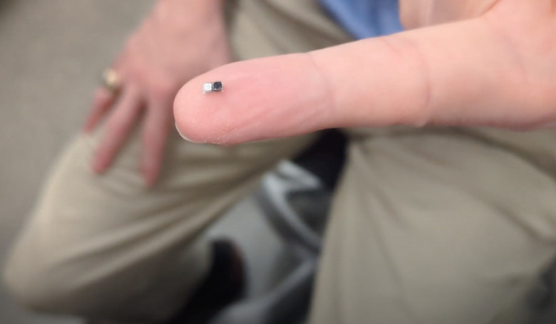 A pacemaker on a finger.