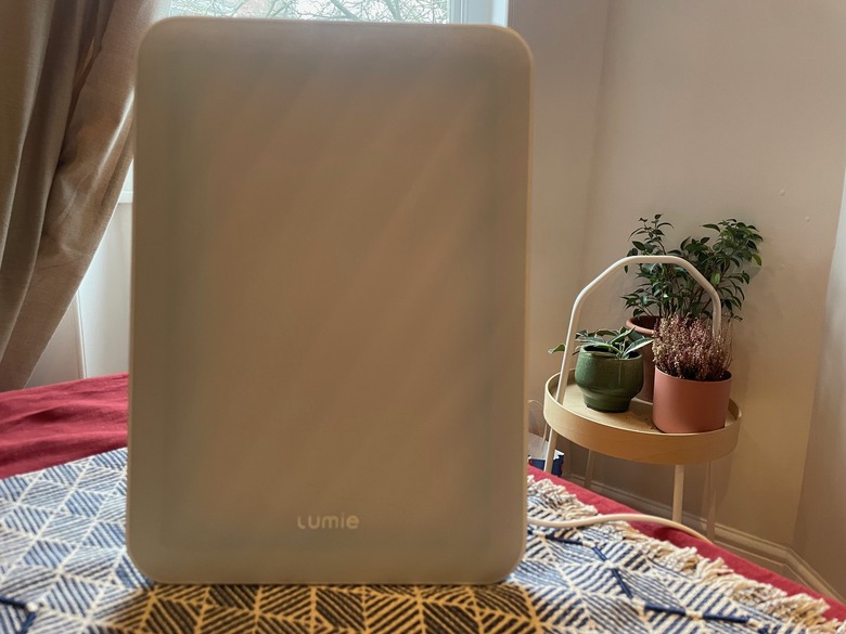 Lumie Bright Light Therapy Lamp.