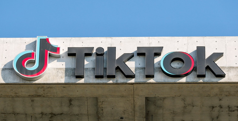 TikTok logo is pictured on the U.S. headquarters of the social media company in Culver City, California, U.S. January 18, 2025.    REUTERS/Fred Greaves