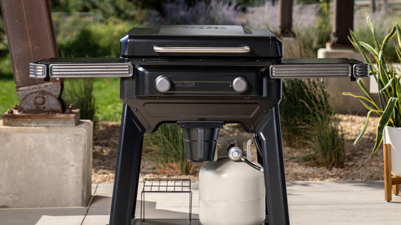 Traeger's Flatrock 2 Zone is a two-burner version of the company's flat-top griddle.