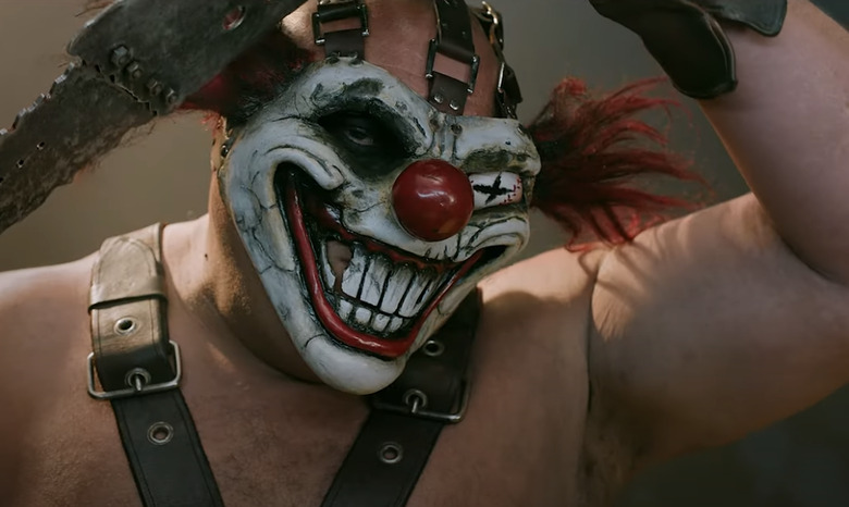 A giant killer clown.