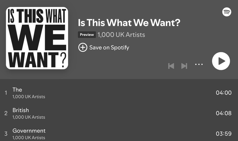 Album for Is This What We Want? 