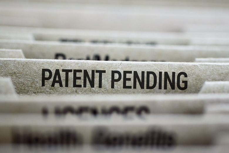 Patent pending files folder