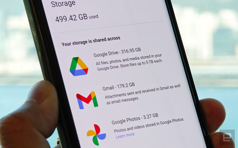 Google storage