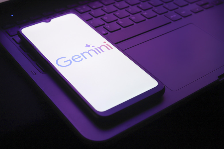 The Google Gemini logo appears on a smartphone screen in this illustration photo in Reno, United States, on January 2, 2025. (Photo by Jaque Silva/NurPhoto via Getty Images)
