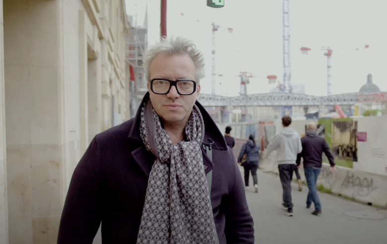 Artist Viktor Antonov as seen in a 20th anniversary documentary about Half-Life 2