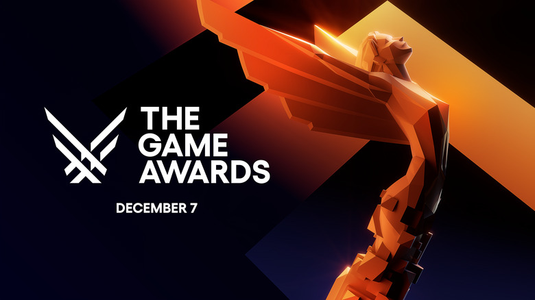 Promotional image for The Game Awards 2023. It includes the text 