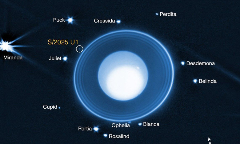 The moons of Uranus