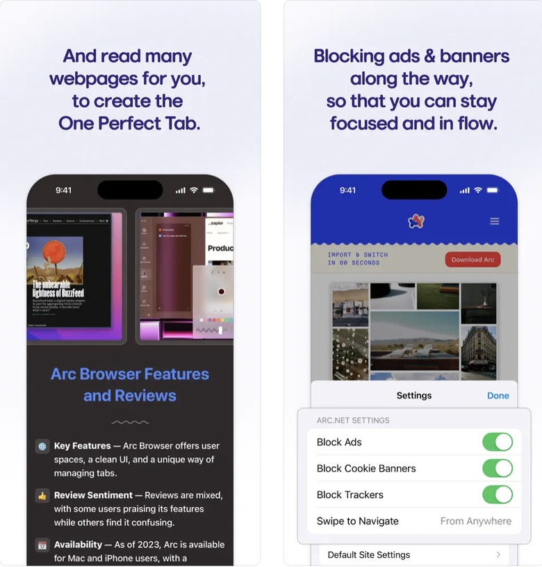 Arc Search's Browse For Me Feautre