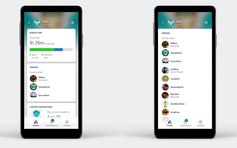 Xbox Family Sharing App