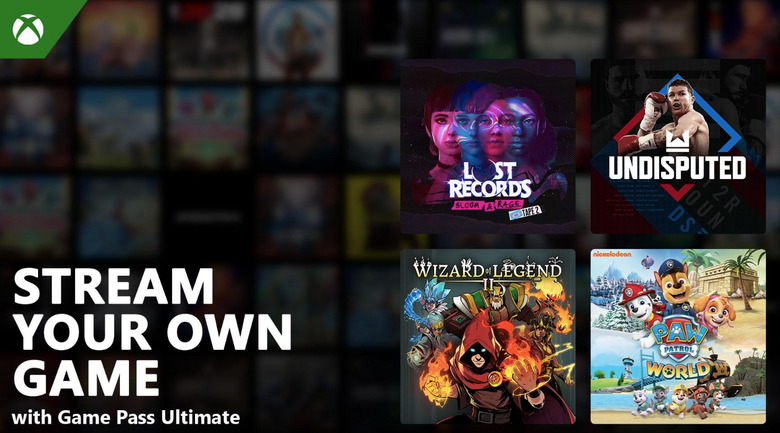 An ad showing some titles.