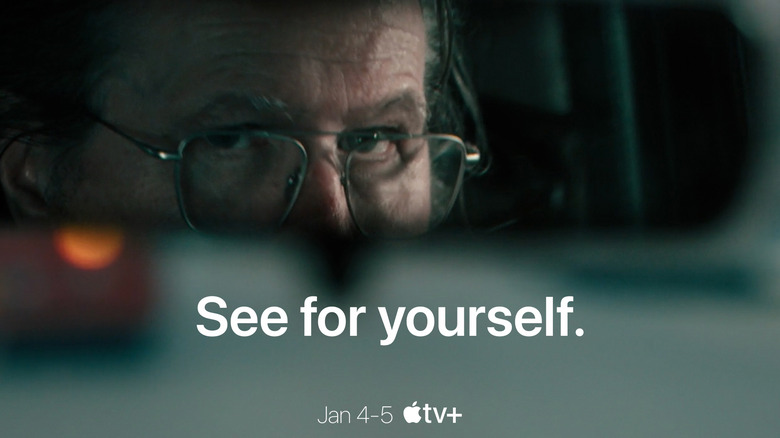 A picture of Gary Oldman in Slow Horses that Apple used to tease it's Apple Tv+ free weekend promo.