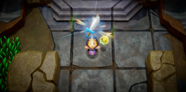 Zelda finds a sword in The Legend of Zelda: Echoes of Wisdom